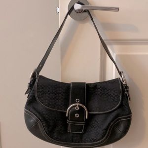Coach Black Shoulder Bag